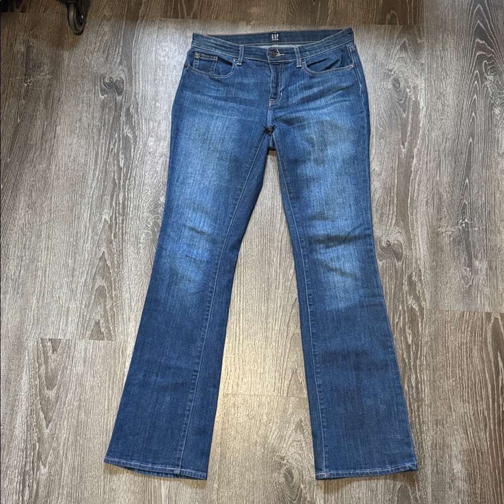 GAP Women's Classic Blue Boot Cut Jeans